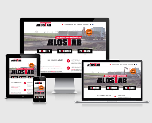 Site web KLOSTAB - Label Communication
