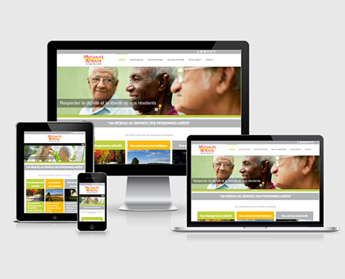 Site internet Mutualité Retraite - Label Communication