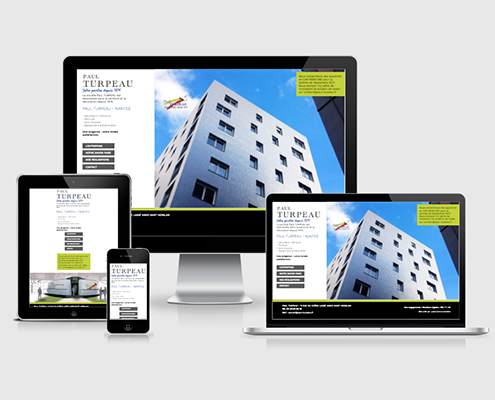 Site internet Paul Turpeau - Label Communication