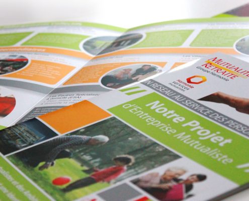 Plaquettes pour Mutualité Retraite - Label Communication