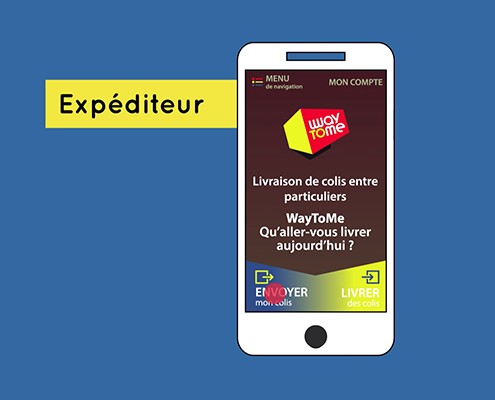 Création d'un motion design pour WayToMe